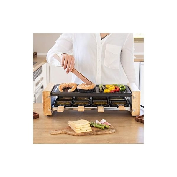 Cheese&Grill 8200 Wood Black - Imagen 4