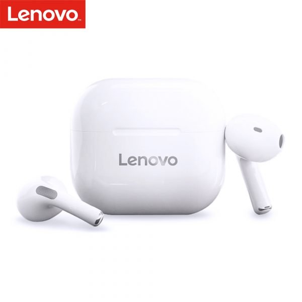 Lenovo LP40 Auriculares Intrauditivos Inalámbricos Bluetooth blancos - Imagen 5