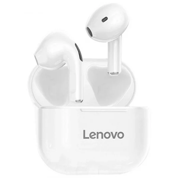 Lenovo LP40 Auriculares Intrauditivos Inalámbricos Bluetooth blancos - Imagen 3