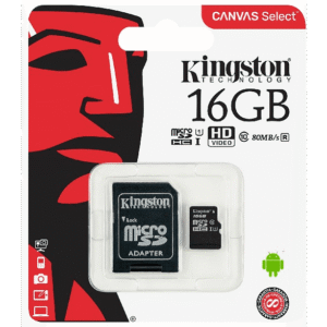 Tarjeta de memoria Kingstom 16GB - Imagen 1